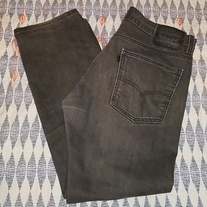 Levi 513 Jeans Dark Grey 36 x 32